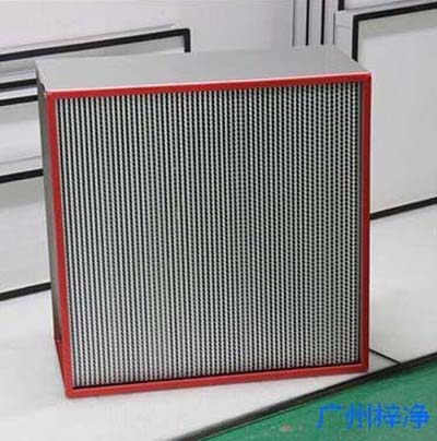 250度耐高溫高效過濾器應于于熱風處理末端過濾。