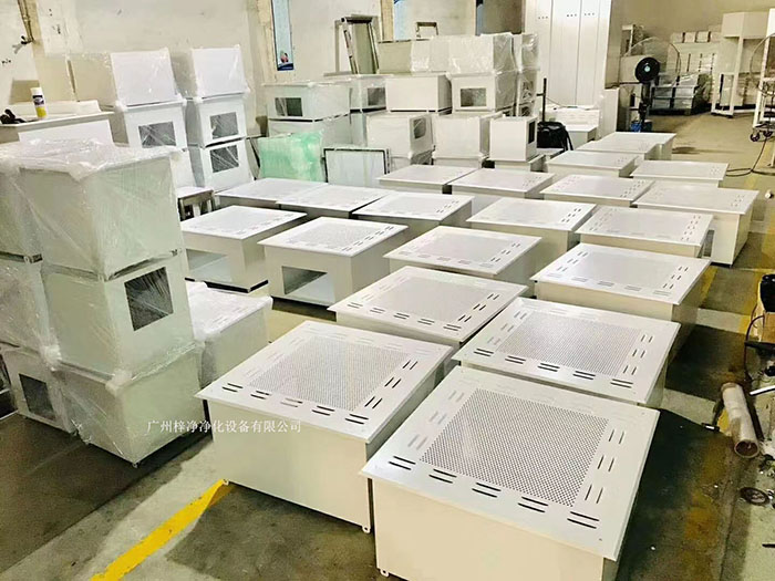 高效送風(fēng)口通常安裝在潔凈室的天花板或墻壁上，送風(fēng)面積較大，適用于大面積潔凈室。